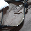 BOTTEGA VENETA INTRECCIATO Schultertasche Leder Schwarz 245354 Auth 176616-11