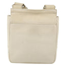 BURBERRY Blue Label Shoulder Bag Canvas Beige Silver Auth 176617-2