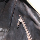 CELINE C Sulky Shoulder Bag Canvas Beige Gold Auth 176618-19