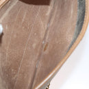Christian Dior Honeycomb Canvas Shoulder Bag PVC Beige Gold Auth 176623-18
