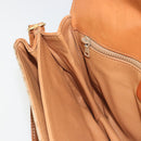 CELINE Macadam Canvas Shoulder Bag PVC Beige Gold Auth 176626A-19