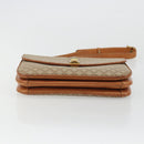 CELINE Macadam Canvas Shoulder Bag PVC Beige Gold Auth 176626A-9