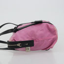 PRADA Shoulder Bag Nylon Pink Silver Auth 176628-4