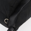 PRADA Backpack Nylon Black Silver Auth 176629-17
