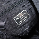 PRADA Backpack Nylon Black Silver Auth 176629-23