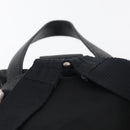 PRADA Backpack Nylon Black Silver Auth 176629-8