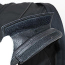 PRADA Boston Bag Nylon 2way Black Silver Auth 176630-9