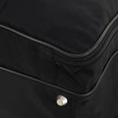PRADA Boston Bag Nylon 2way Black Silver Auth 176630-16