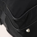 PRADA Boston Bag Nylon 2way Black Silver Auth 176630-19