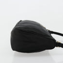 PRADA Accessory Pouch Nylon Black Silver Auth 176631A-3