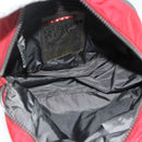 PRADA Sports Hand Bag Nylon Red Silver Auth 176633A-11