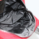PRADA Sports Hand Bag Nylon Red Silver Auth 176633A-19