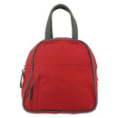 PRADA Sports Hand Bag Nylon Red Silver Auth 176633A-13