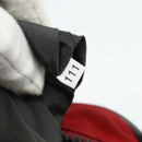 PRADA Sports Hand Bag Nylon Red Silver Auth 176633A-12