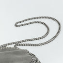 Stella MacCartney Chain Falabella Bag polyester 2way Gray 371223 Auth 176634A-15