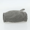 Stella MacCartney Chain Falabella Bag polyester 2way Gray 371223 Auth 176634A-5