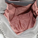 Stella MacCartney Chain Falabella Bag polyester 2way Gray 371223 Auth 176634A-10