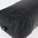 BOTTEGA VENETA Clutch Bag Leather Black Auth 176641-15