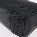BOTTEGA VENETA Clutch Bag Leather Black Auth 176641-16