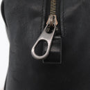 BOTTEGA VENETA Clutch Bag Leather Black Auth 176641-8