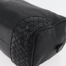 BOTTEGA VENETA Clutch Bag Leather Black Auth 176641-14