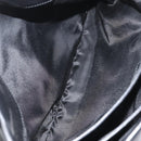 PRADA Shoulder Bag Nylon Black Silver Auth 176642-20