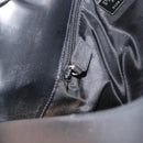 PRADA Shoulder Bag Nylon Black Silver Auth 176642-22