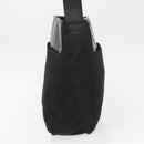 PRADA Shoulder Bag Nylon Black Silver Auth 176642-3