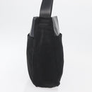 PRADA Shoulder Bag Nylon Black Silver Auth 176642-4