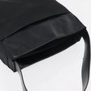 PRADA Shoulder Bag Nylon Black Silver Auth 176642-6