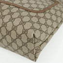 GUCCI GG Supreme Web Sherry Line Tote Bag PVC Beige Red 39 02 003 Auth 176643-9