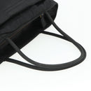 PRADA Tote Bag Nylon Black Auth 176646-7