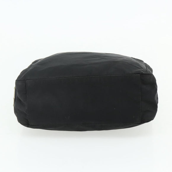 PRADA Tote Bag Nylon Black Auth 176646