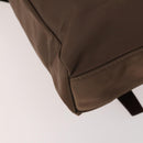 BURBERRY Tote Bag Nylon 2way Brown Auth 176648A-17