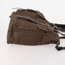 BURBERRY Tote Bag Nylon 2way Brown Auth 176648A-3