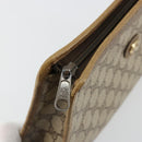GUCCI GG Supreme Clutch Bag PVC Beige Gold 97 01 036 Auth 176652-13