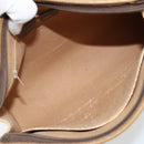 GUCCI GG Supreme Clutch Bag PVC Beige Gold 97 01 036 Auth 176652-15