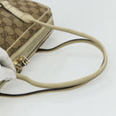 GUCCI GG Canvas Tote Bag Beige Gold 169971 Auth 176655-7