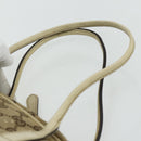 GUCCI GG Canvas Tote Bag Beige Gold 169971 Auth 176655-8