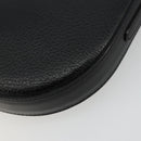 Burberrys Shoulder Bag Leather Black Gold Auth 176661-15