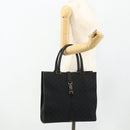 GUCCI GG Canvas Jackie Tote Bag Black Silver 002 1064 3444 Auth 176667-21