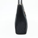 GUCCI GG Canvas Jackie Tote Bag Black Silver 002 1064 3444 Auth 176667-3