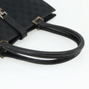 GUCCI GG Canvas Jackie Tote Bag Black Silver 002 1064 3444 Auth 176667-7