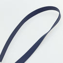 CELINE Hand Bag Leather 2way Navy Gold Auth 176670-10
