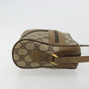 GUCCI GG Supreme Web Sherry Line Bag PVC Beige Red 56 02 004 Auth 176671-4