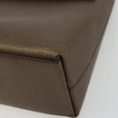 GUCCI Bamboo Hand Bag Leather Brown Gold 000 1014 1888 0 Auth 176672A-9