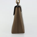 GUCCI Bamboo Hand Bag Leather Brown Gold 000 1014 1888 0 Auth 176672A-3