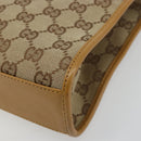 GUCCI Jackie GG Canvas Shoulder Bag Beige Gold 002 1065 3444 Auth 176673A-10