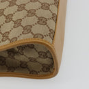 GUCCI Jackie GG Canvas Shoulder Bag Beige Gold 002 1065 3444 Auth 176673A-13