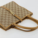 GUCCI Jackie GG Canvas Shoulder Bag Beige Gold 002 1065 3444 Auth 176673A-6